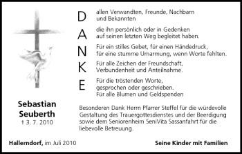 Anzeige von Sebastian Seuberth von MGO