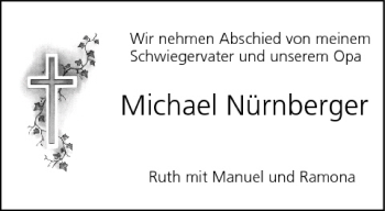 Anzeige von Michael Nürnberger von MGO
