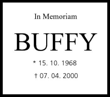 Anzeige von Buffy  von MGO