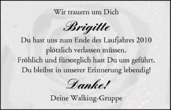 Anzeige von Brigitte  von MGO