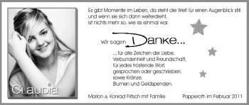 Anzeige von Claudia  von MGO