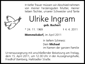 Anzeige von Ulrike Ingram von MGO