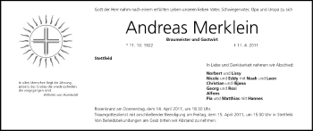 Anzeige von Andreas Merklein von MGO
