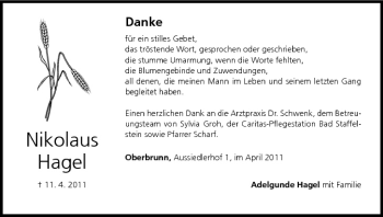Anzeige von Nikolaus Hagel von MGO
