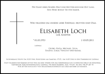 Anzeige von Elisabeth Loch von MGO