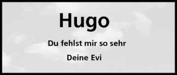 Anzeige von Hugo  von MGO