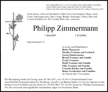 Anzeige von Philipp Zimmermann von MGO