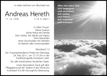 Anzeige von Andreas Hereth von MGO