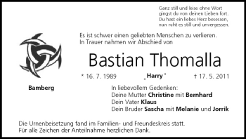 Anzeige von Bastian Thomalla von MGO