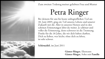 Anzeige von Petra Ringer von MGO