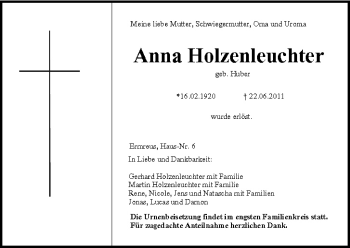 Anzeige von Anna Holzenleuchter von MGO