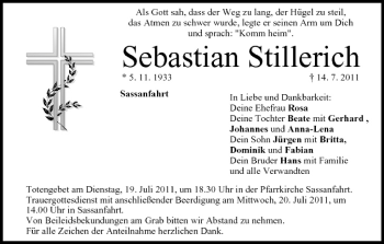 Anzeige von Sebastian Stillerich von MGO
