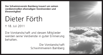 Anzeige von Dieter Förth von MGO