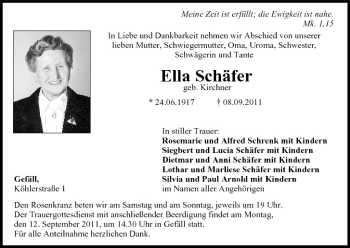 Anzeige von Ella Schäfer von MGO