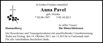Anzeige von Anna Pavel von MGO
