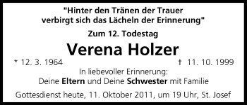 Anzeige von Verena Holzer von MGO
