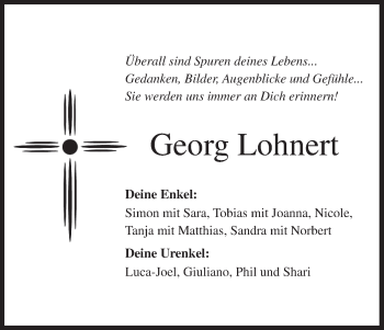 Anzeige von Georg Lohnert von MGO