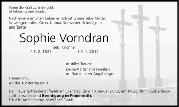 Anzeige von Sophie Vorndran von MGO