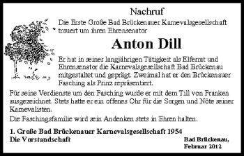 Anzeige von Anton Dill von MGO