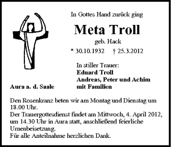 Anzeige von Meta Troll von MGO