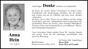 Anzeige von Anna Hein von MGO