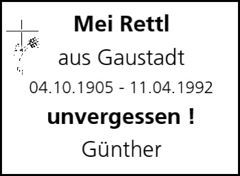 Anzeige von Mai Rettl von MGO