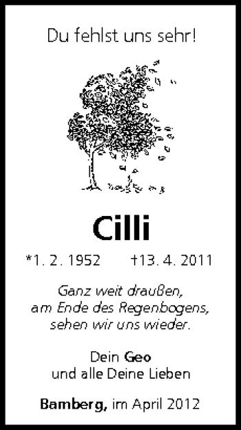 Anzeige von Cilli  von MGO