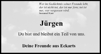Anzeige von Jürgen  von MGO