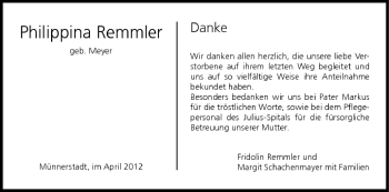 Anzeige von Philippina Remmler von MGO