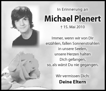 Anzeige von Michael Plenert von MGO