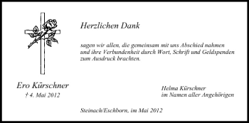 Anzeige von Ero Kürschner von MGO