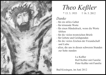 Anzeige von Theo Keßler von MGO