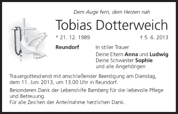 Anzeige von Tobias Dotterweich von MGO