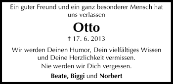 Anzeige von Otto  von MGO