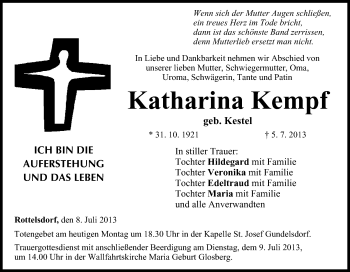 Anzeige von Katharina Kempf von MGO