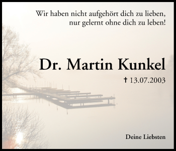 Anzeige von Martin Kunkel von MGO