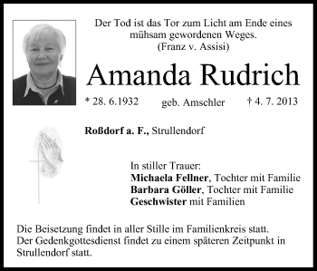 Anzeige von Amanda Rudrich von MGO