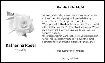Anzeige von Katharina Rödel von MGO
