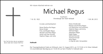 Anzeige von Michael Regus von MGO