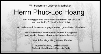 Anzeige von Phuc-Loc Hoang von MGO