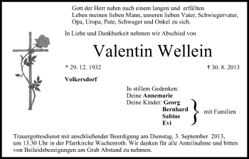 Anzeige von Valentin Wellein von MGO