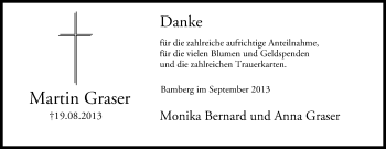 Anzeige von Martin Graser von MGO