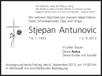 Anzeige von Stjepan Antunovic von MGO