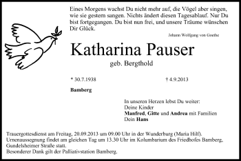Anzeige von Katharina Pauser von MGO