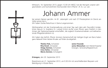 Anzeige von Johann Ammer von MGO