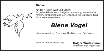 Anzeige von Biene Vogel von MGO