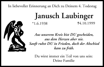Anzeige von Janusch Laubinger von MGO