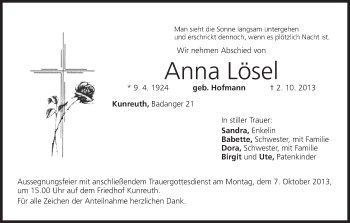Anzeige von Anna Lösel von MGO