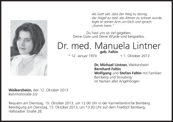 Anzeige von Manuela Lintner von MGO