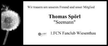 Anzeige von Thomas Spörl von MGO